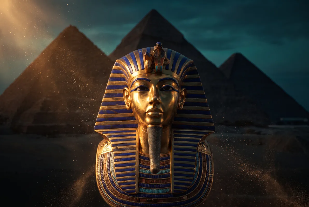 Editorial illustration for Pharaoh Treasure