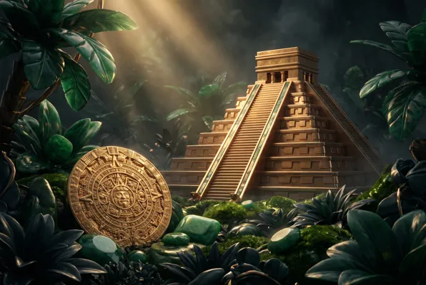 Original editorial illustration for Golden Empire