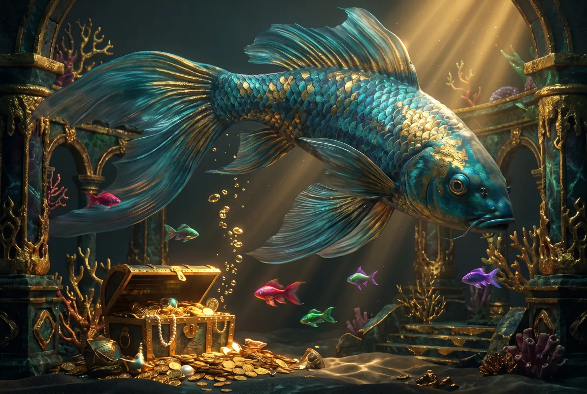 Editorial illustration for Royal Fishing
