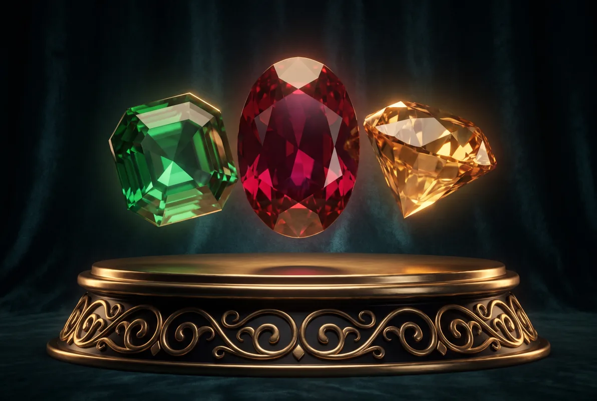 Editorial illustration for Fortune Gems